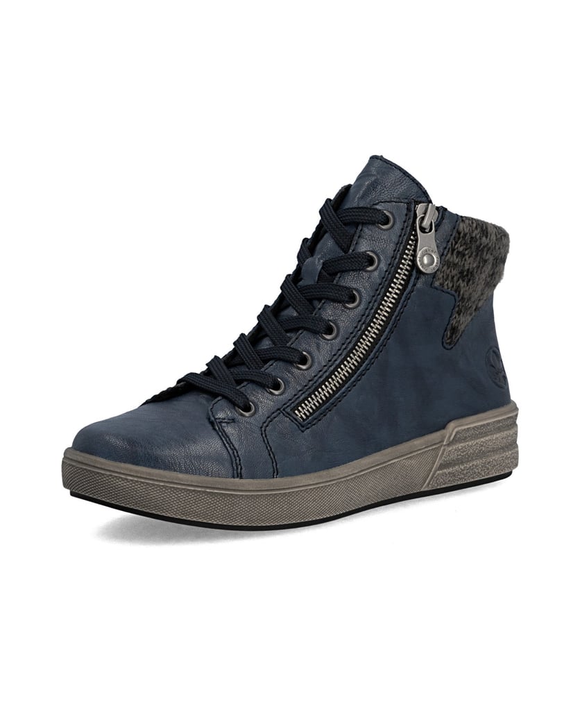 Rieker-Sneaker-High-X0709-blau