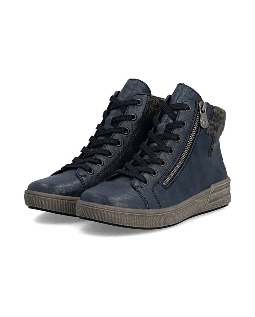 Rieker-Sneaker-High-X0709-blau