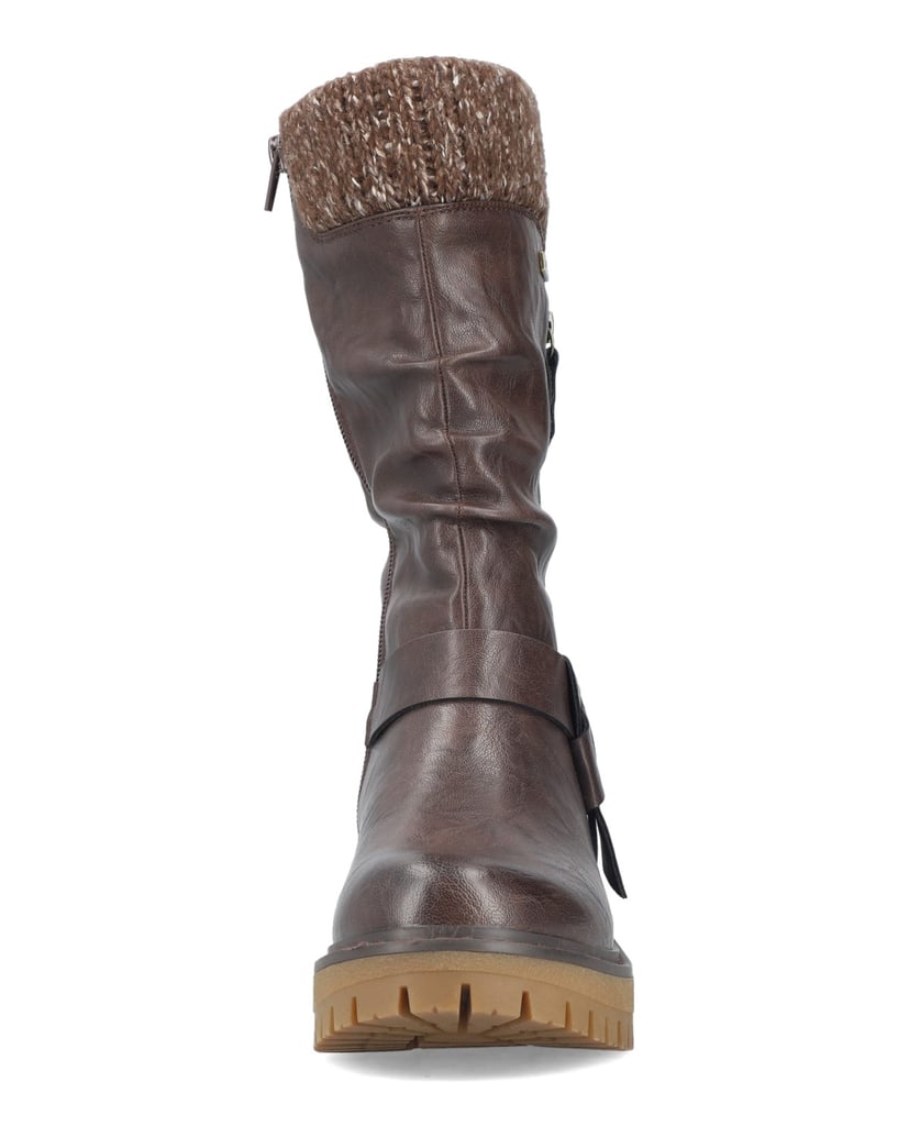 Rieker-Vysoké-kozačky-92984-hnědá
