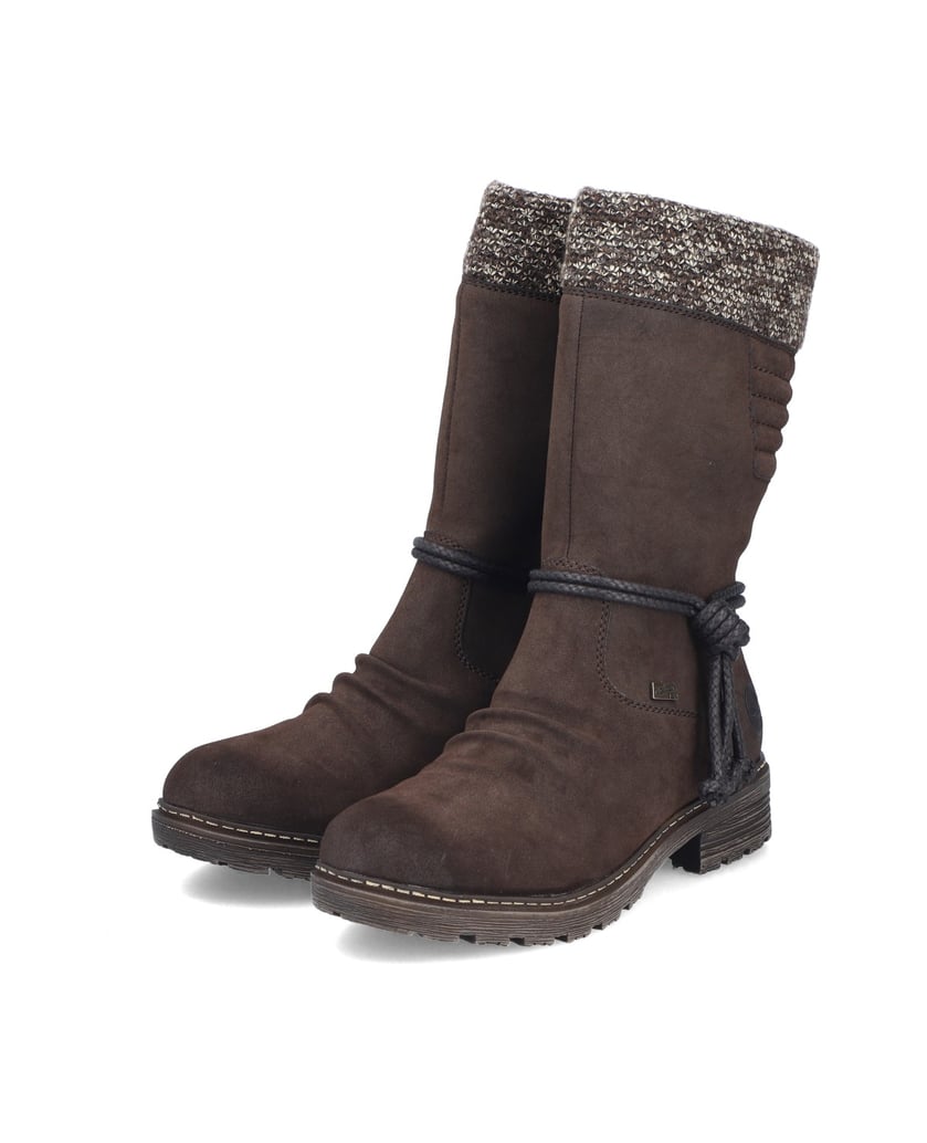 Rieker-Vysoké-kozačky-Z4755-hnědá