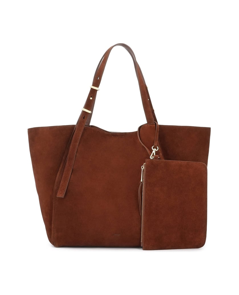 Kazar-A-roomy-shopper-bag-made-of-light-brown-suede-ťavia