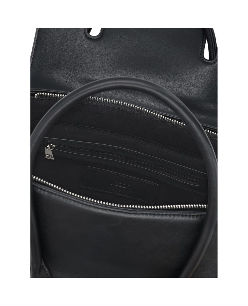 Kazar-An-elegant-top-handle-bag-in-a-satchel-style-černá