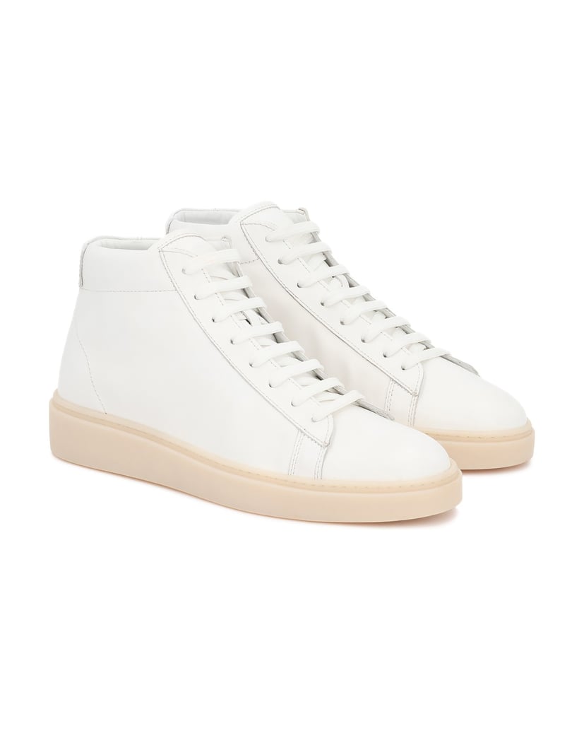 Kazar-White-sneakers-made-of-genuine-leather-with-a-high-top-design-biela