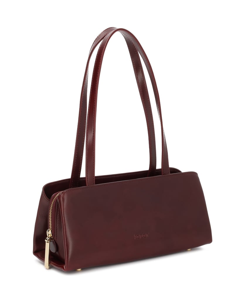 Kazar-An-elongated-leather-handbag-with-long-shoulder-straps-červená
