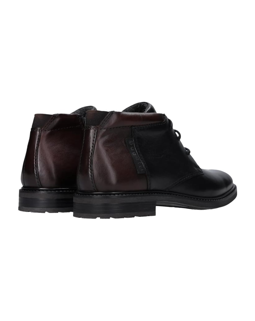 BUGATTI-Schnürstiefel-schwarz