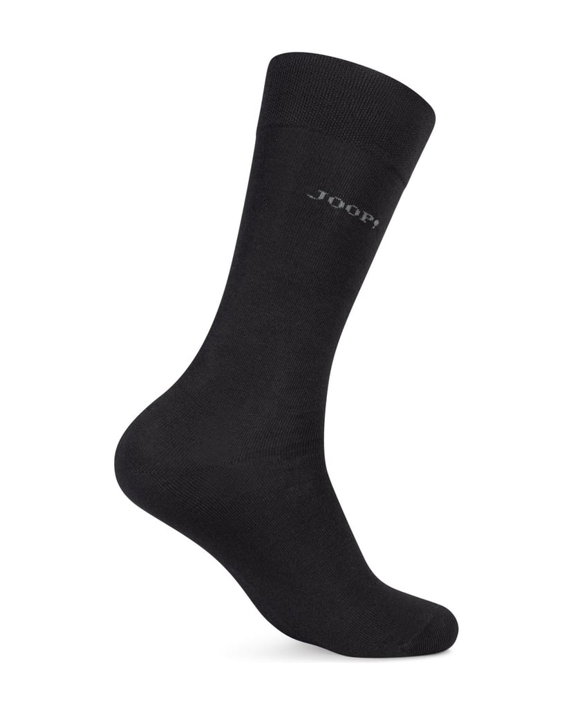 Joop-Socken-premium-essentials-cotton-logo-schwarz