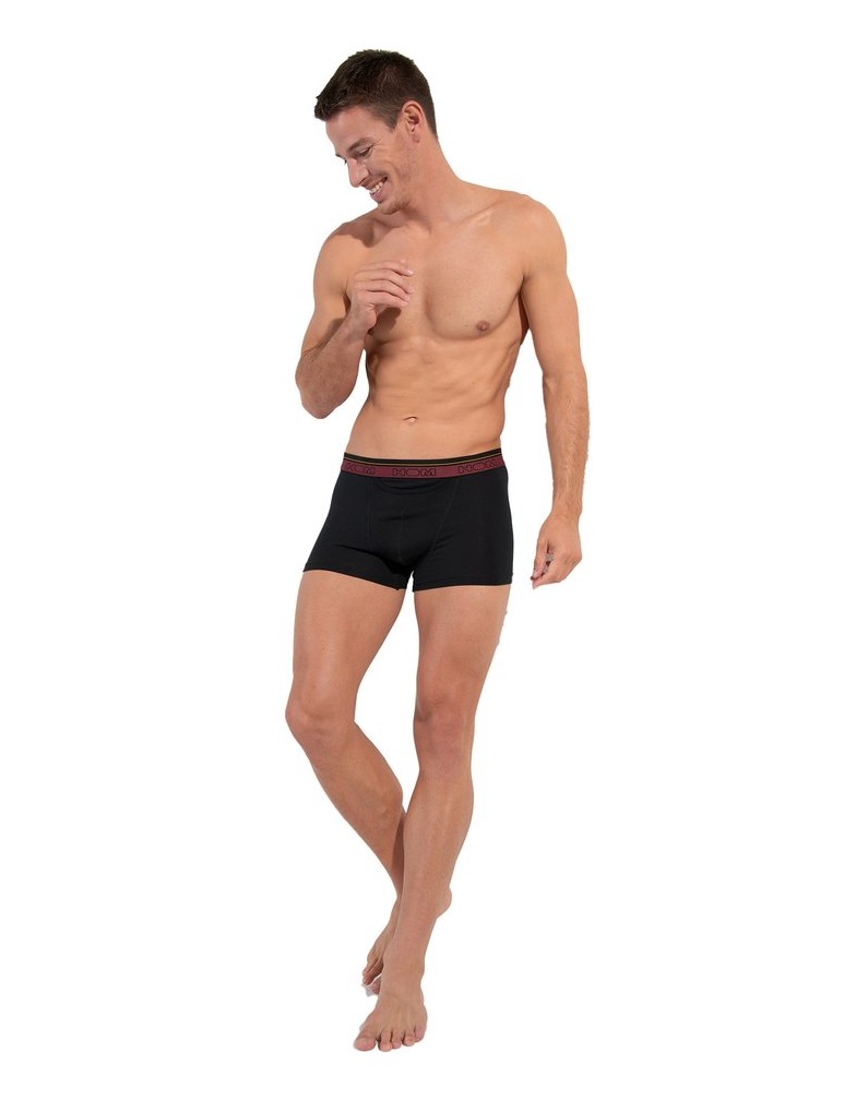HOM-Herren-Boxershort-3er-Pack-Boxer-Briefs-HO1-3P---Tiago-#2-schwarz