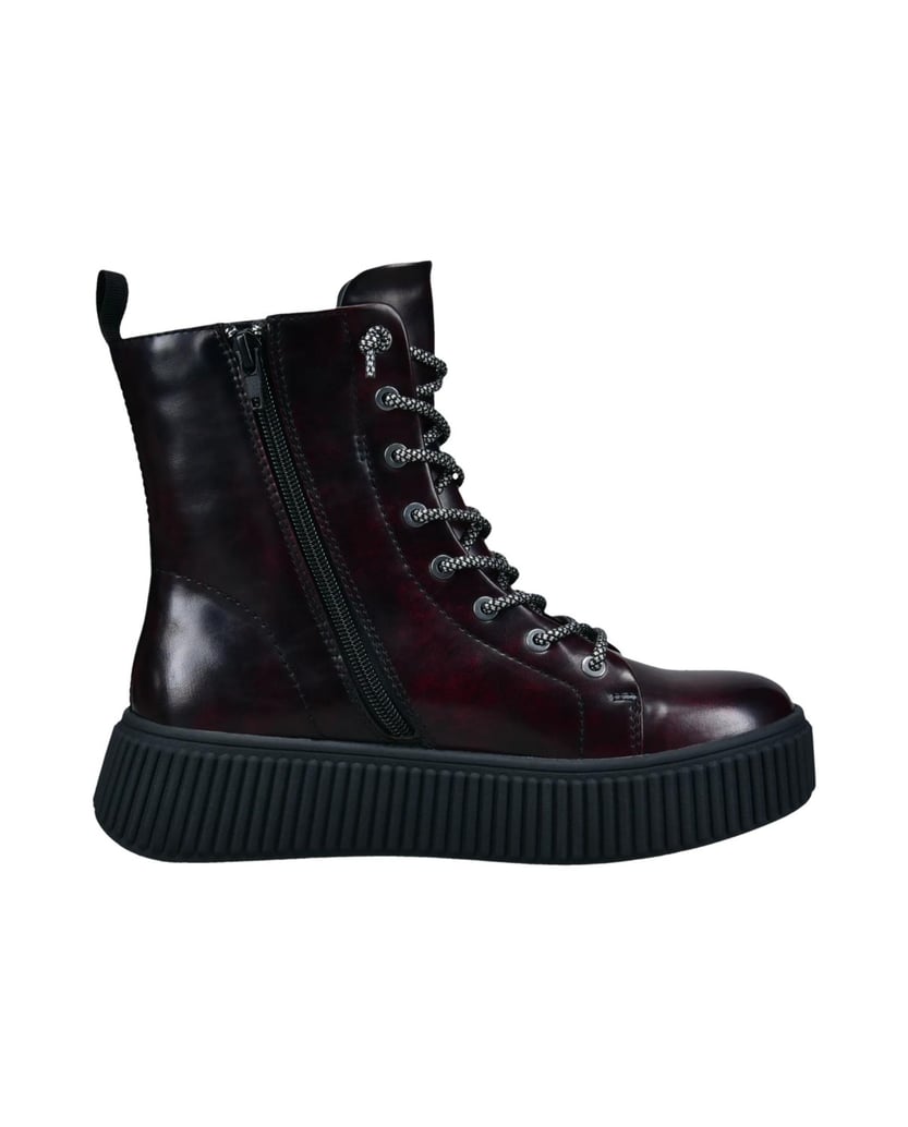 BUGATTI-Schnürstiefel-rot