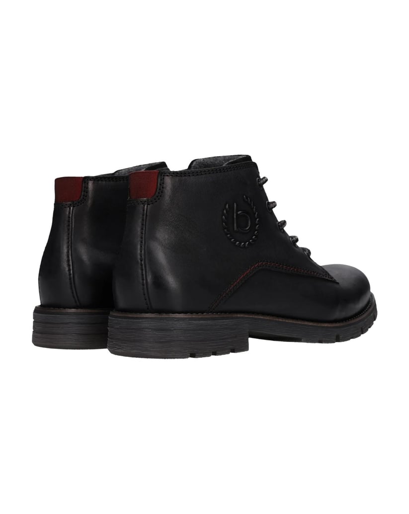 BUGATTI-Schnürstiefel-schwarz