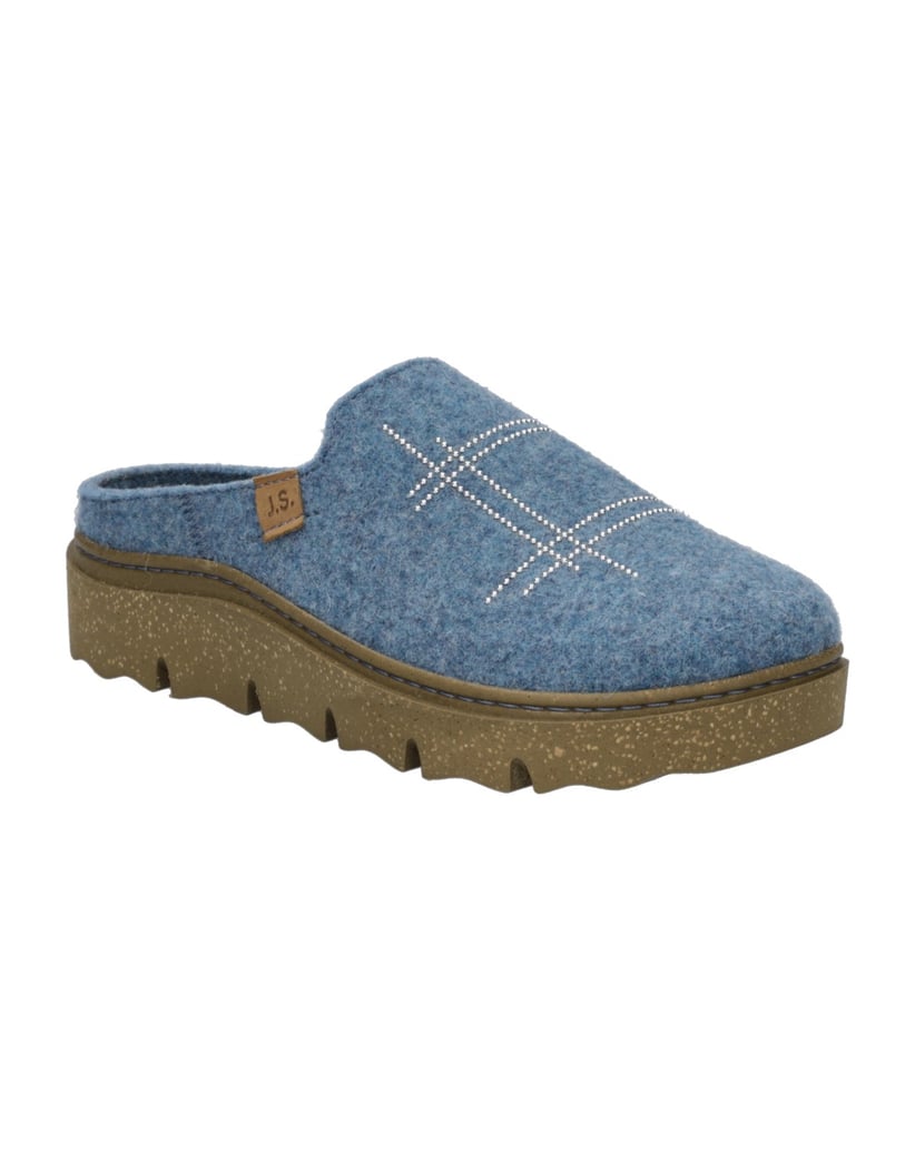 JOSEF-SEIBEL-JOSEF-SEIBEL-Carmaux-09-|-Hausschuh-für-Damen-|-Blau-modrá