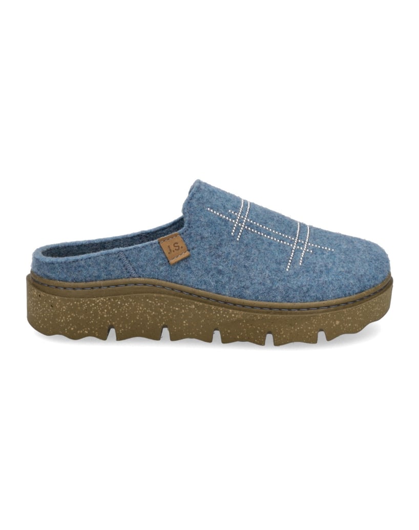 JOSEF-SEIBEL-JOSEF-SEIBEL-Carmaux-09-|-Hausschuh-für-Damen-|-Blau-modrá