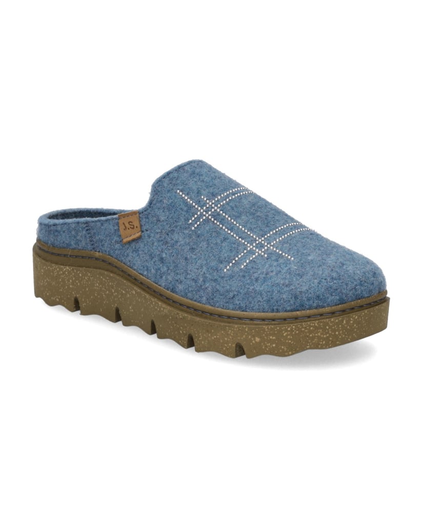 JOSEF-SEIBEL-JOSEF-SEIBEL-Carmaux-09-|-Hausschuh-für-Damen-|-Blau-modrá