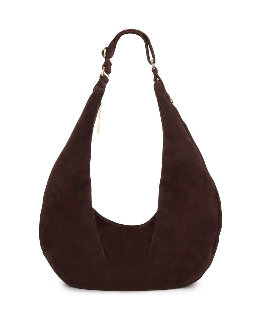 Kazar-Dark-brown-hobo-XXL-suede-shoulder-bag-tmavě-hnědá