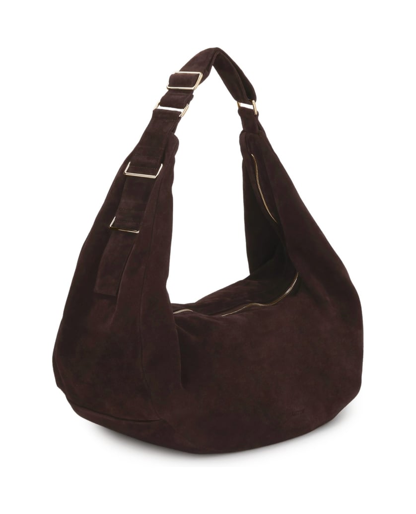 Kazar-Dark-brown-hobo-XXL-suede-shoulder-bag-tmavě-hnědá
