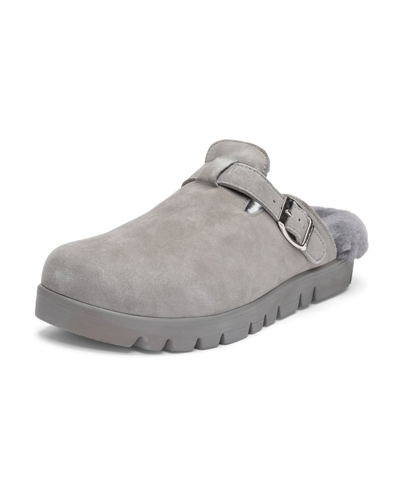 VITAFORM-Samtziegenleder-Clogs-grau