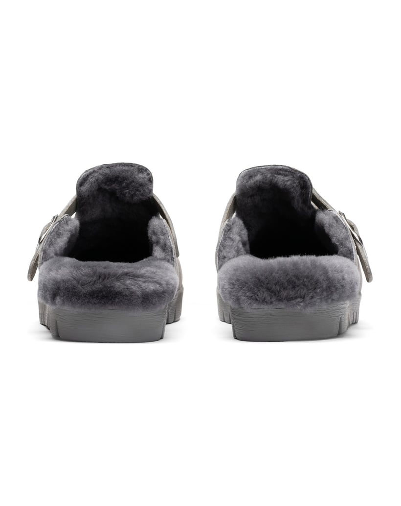 VITAFORM-Samtziegenleder-Clogs-grau