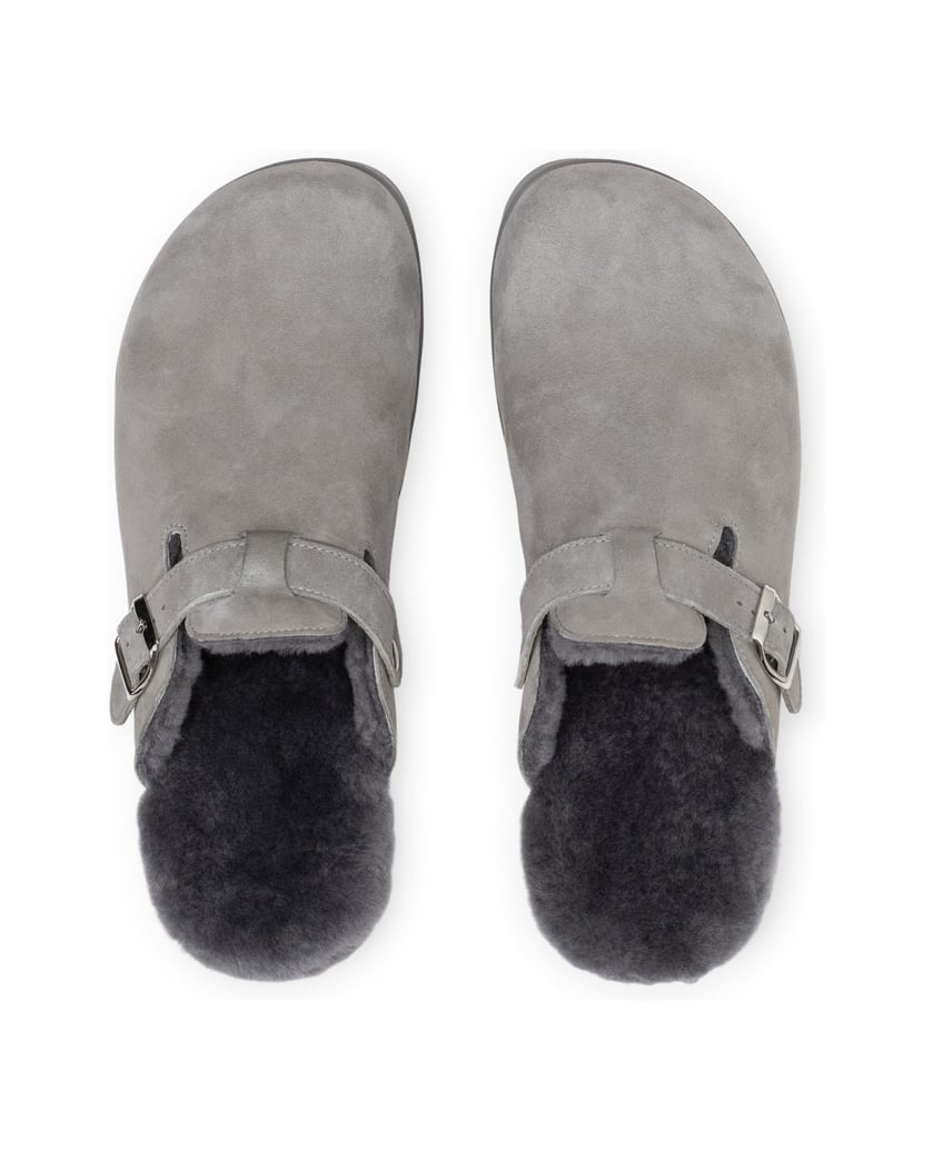VITAFORM-Samtziegenleder-Clogs-grau