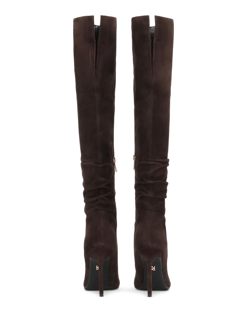 Kazar-Dark-brown-suede-over-knee-boots-with-slim-heel-tmavá-hnedá