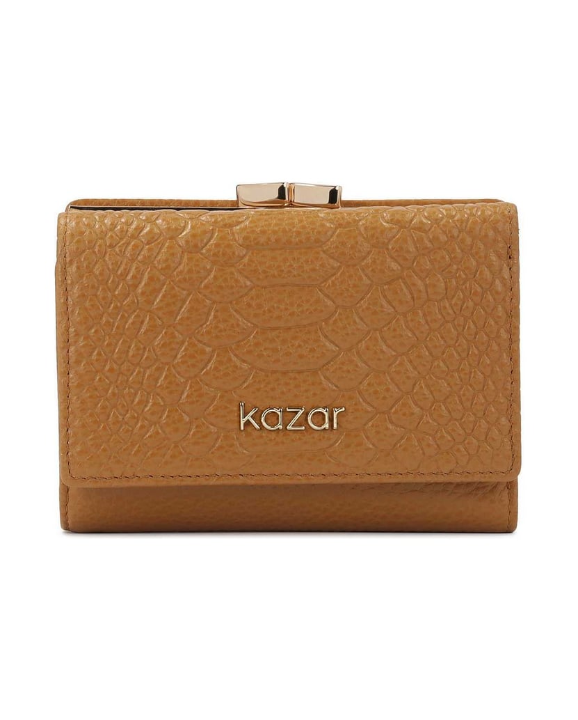 Kazar-Light-brown-embossed-leather-wallet-ťavia