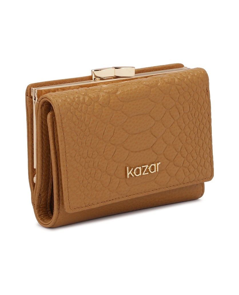 Kazar-Light-brown-embossed-leather-wallet-ťavia