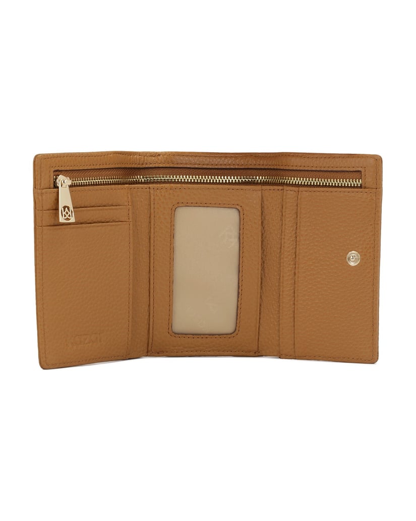 Kazar-Light-brown-embossed-leather-wallet-ťavia