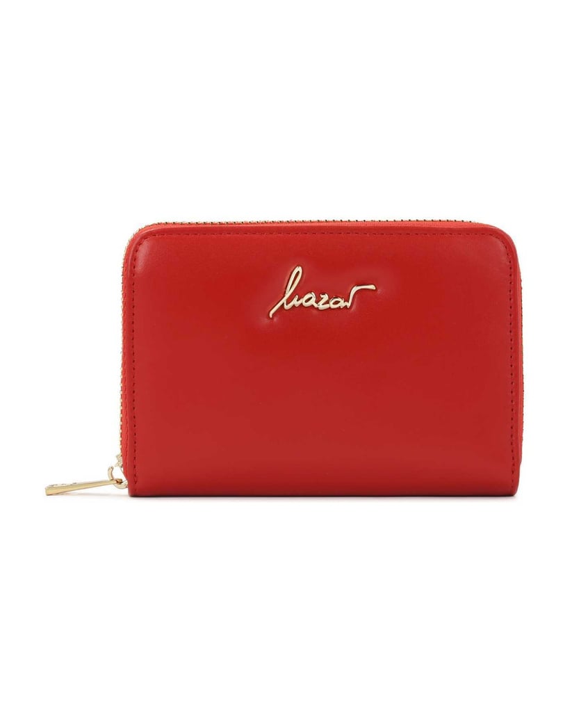 Kazar-Red-zipped-wallet-červená