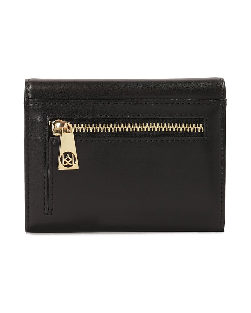 Kazar-Black-wallet-with-red-interior-černá