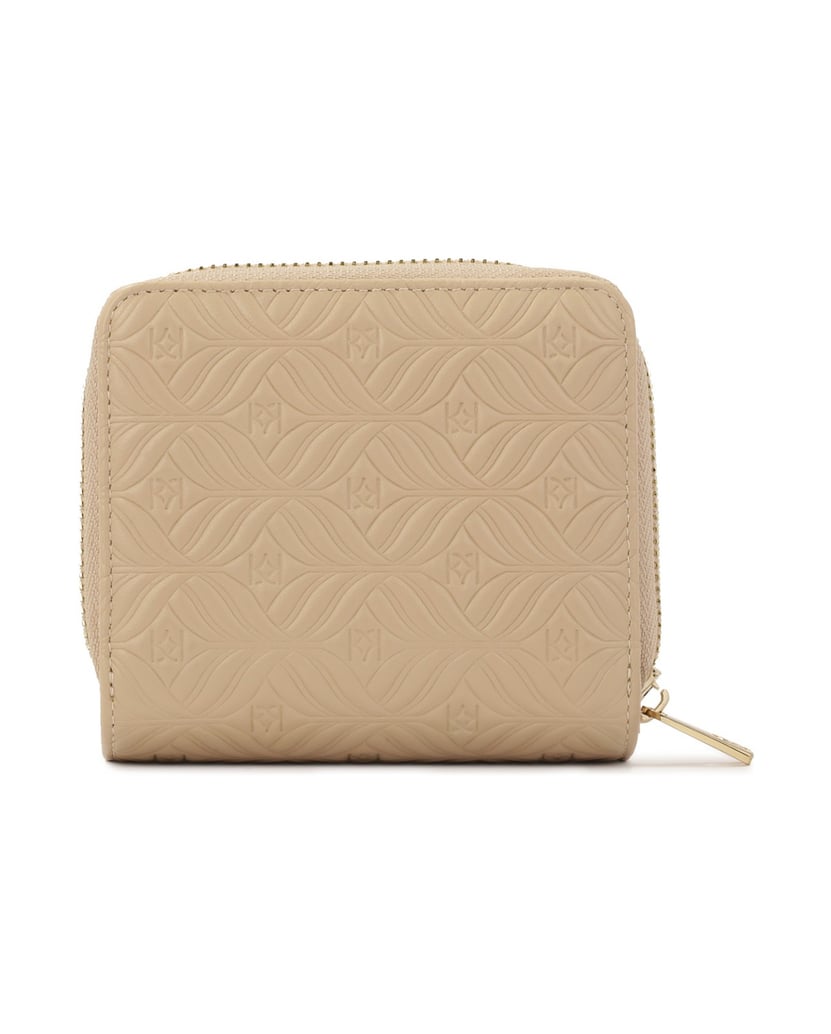 Kazar-Beige-wallet-with-an-elegant-pattern-béžová