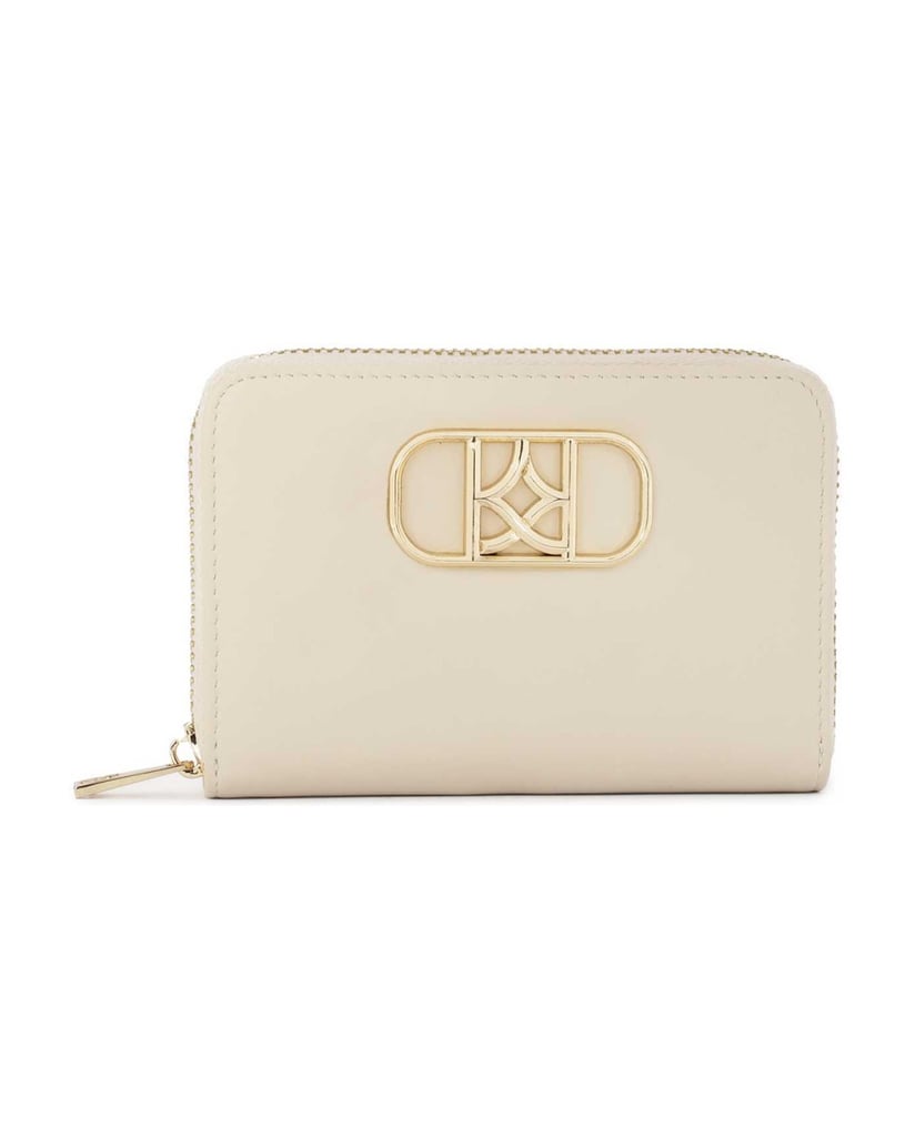 Kazar-Zipped-wallet-in-broken-white-color-bílá