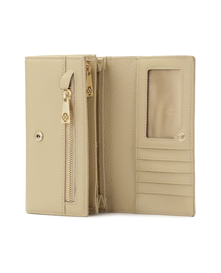 Kazar-Beige-wallet-decorated-with-exotic-embossing-béžová