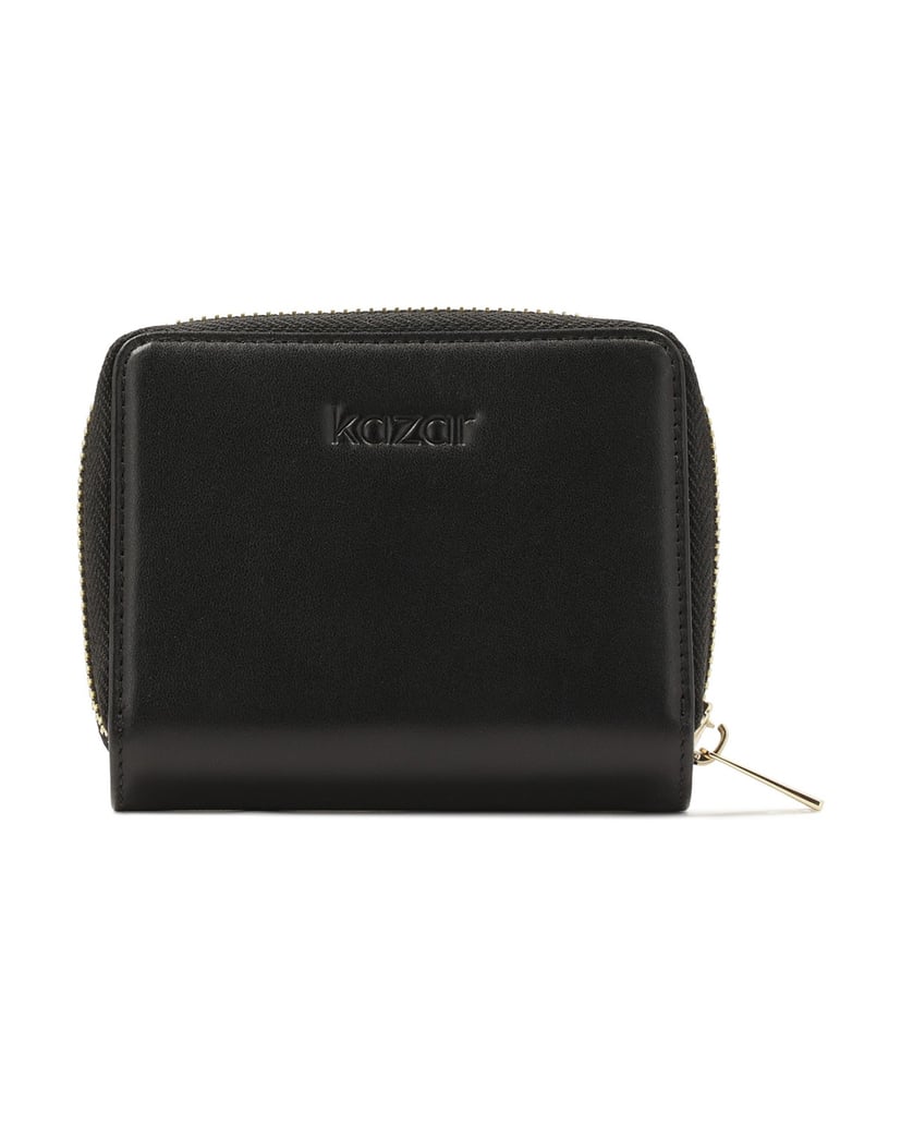 Kazar-Black-wallet-with-two-compartments-černá