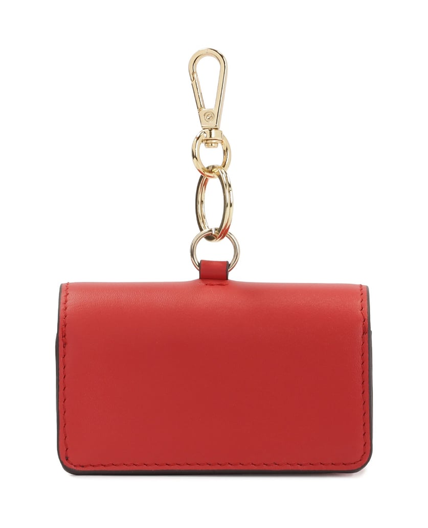 Kazar-Red-key-case-with-snap-hook-červená