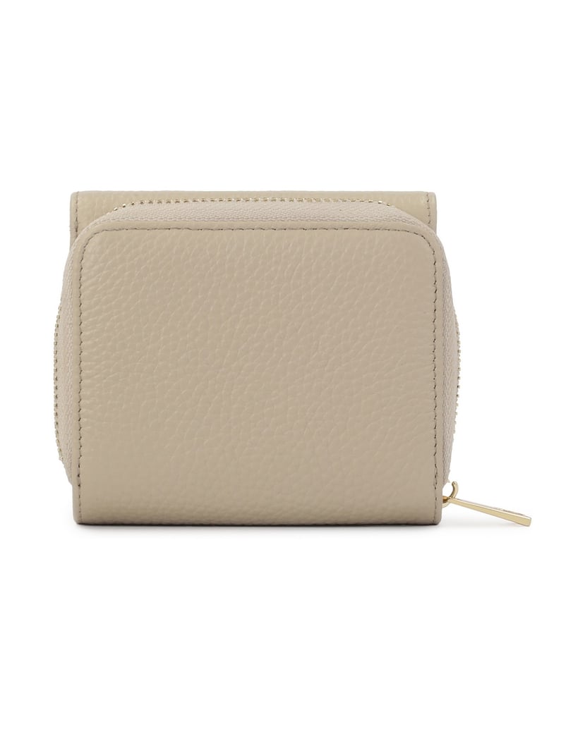 Kazar-Light-grey-leather-wallet-šedá