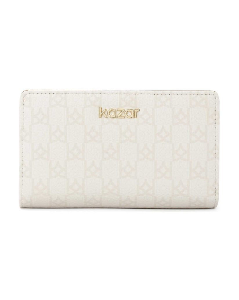 Kazar-Bright-patterned-wallet-with-brown-interior-biela