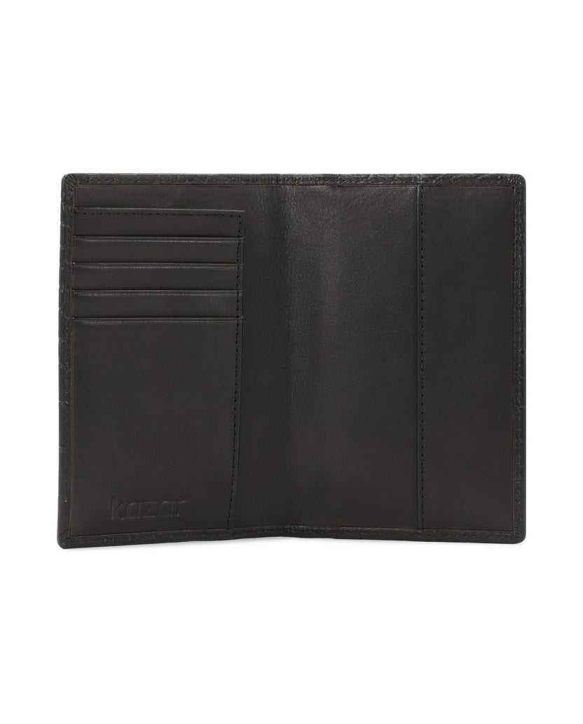 Kazar-Practical-embossed-leather-document-case-čierna