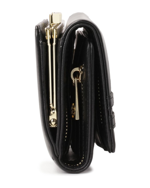 Kazar-Black-leather-wallet-decorated-with-stripes-černá