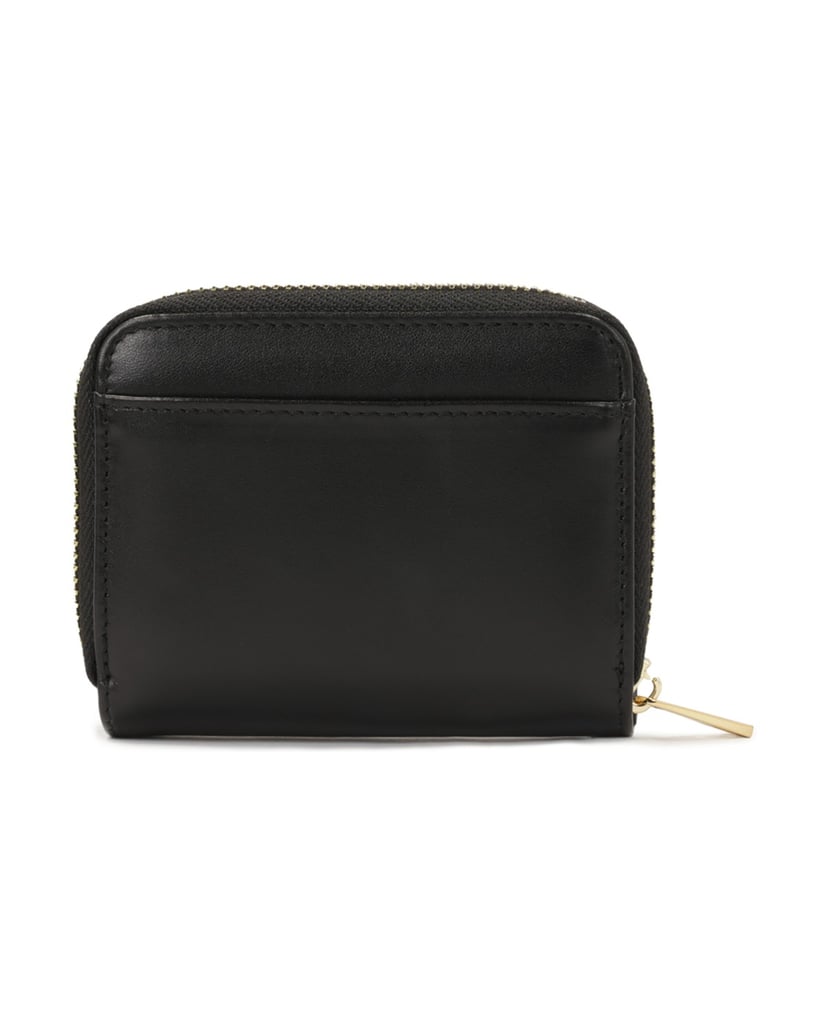 Kazar-Compact-black-zip-wallet-čierna