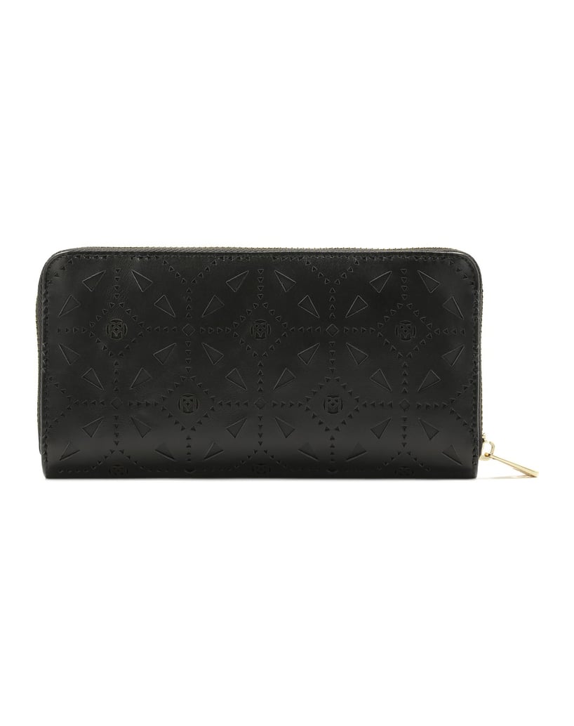 Kazar-Openwork-oblong-wallet-in-the-author's-pattern-čierna