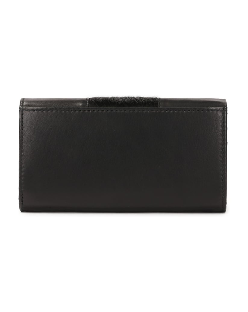 Kazar-Black-leather-wallet-with-natural-hair-finish-černá