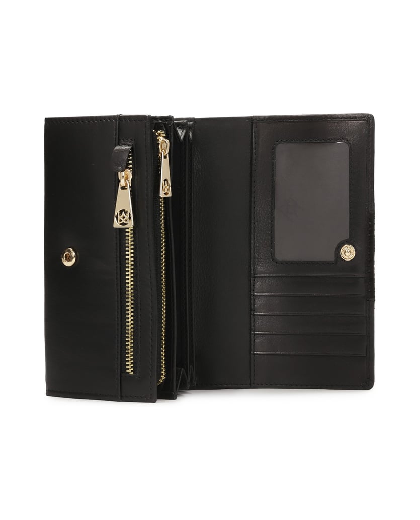 Kazar-Black-leather-wallet-with-natural-hair-finish-černá