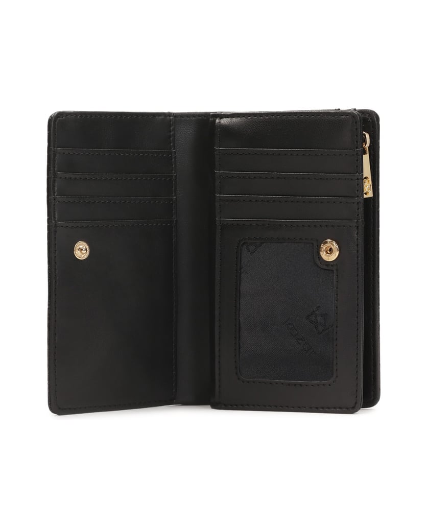 Kazar-Black-embossed-leather-wallet-černá
