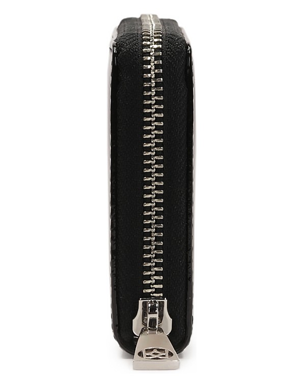 Kazar-Zipped-patent-wallet-černá