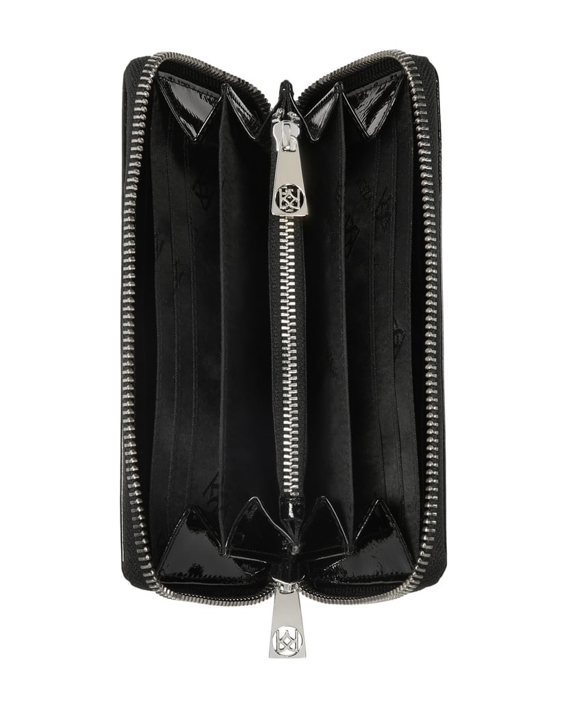 Kazar-Zipped-patent-wallet-černá