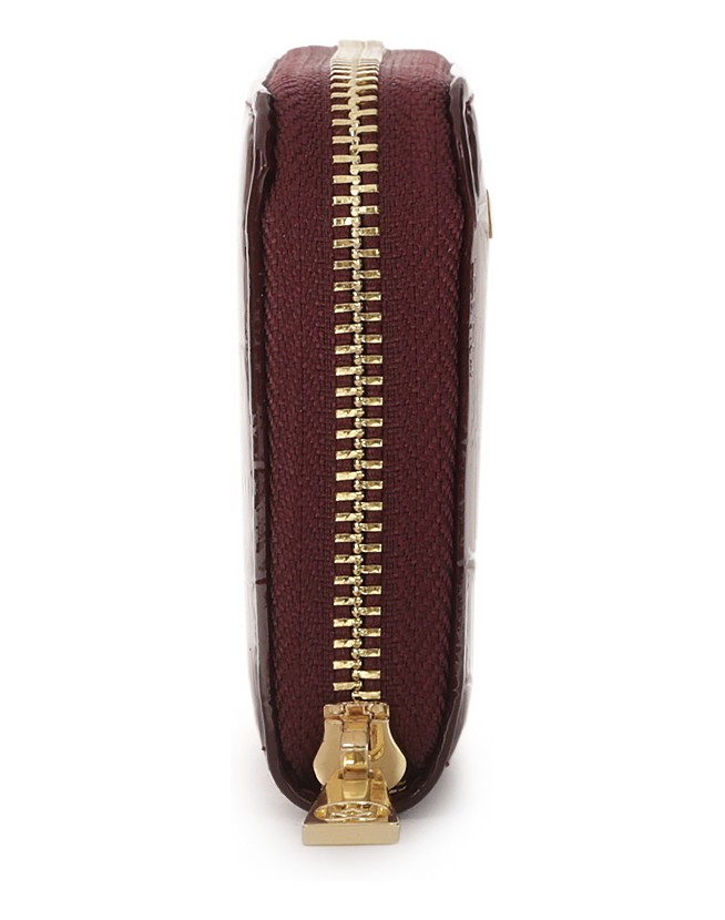Kazar-Elegant-small-wallet-with-embossed-pattern-červená