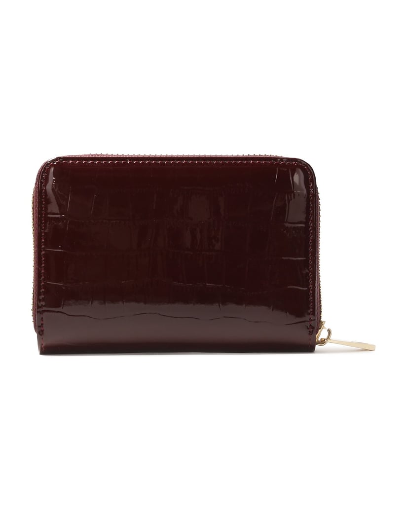 Kazar-Elegant-small-wallet-with-embossed-pattern-červená
