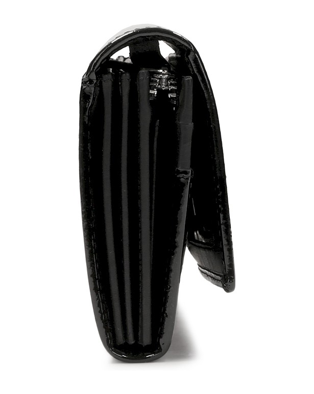 Kazar-Classic-patent-wallet-černá