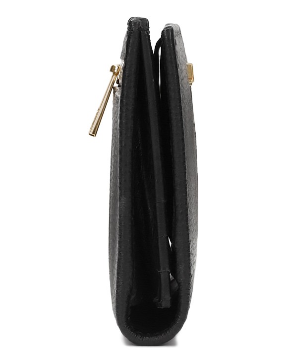 Kazar-Black-leather-wallet-with-flap-černá