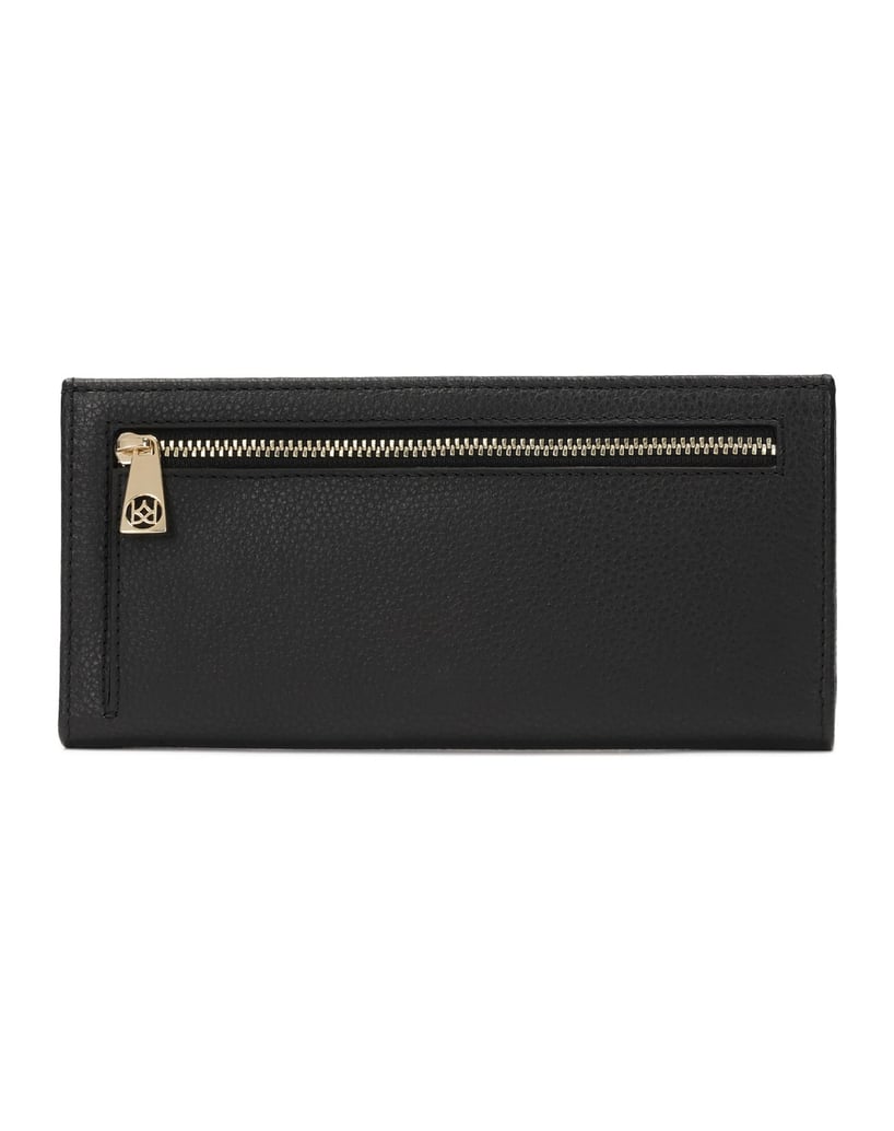 Kazar-Black-leather-wallet-with-flap-černá