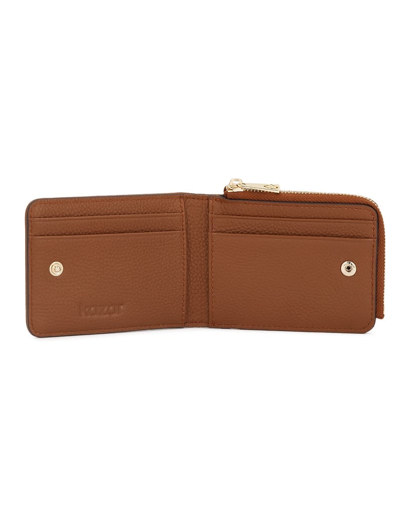 Kazar-Light-brown-compact-leather-wallet-ťavia