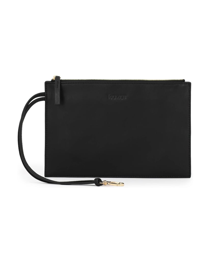 Kazar-Leather-purse-organizer-černá